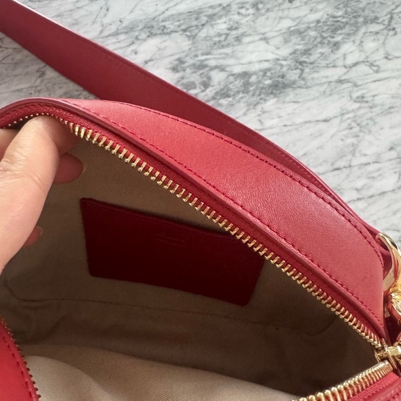 Chloe red leather bag with little horses - Picture 8 of 11